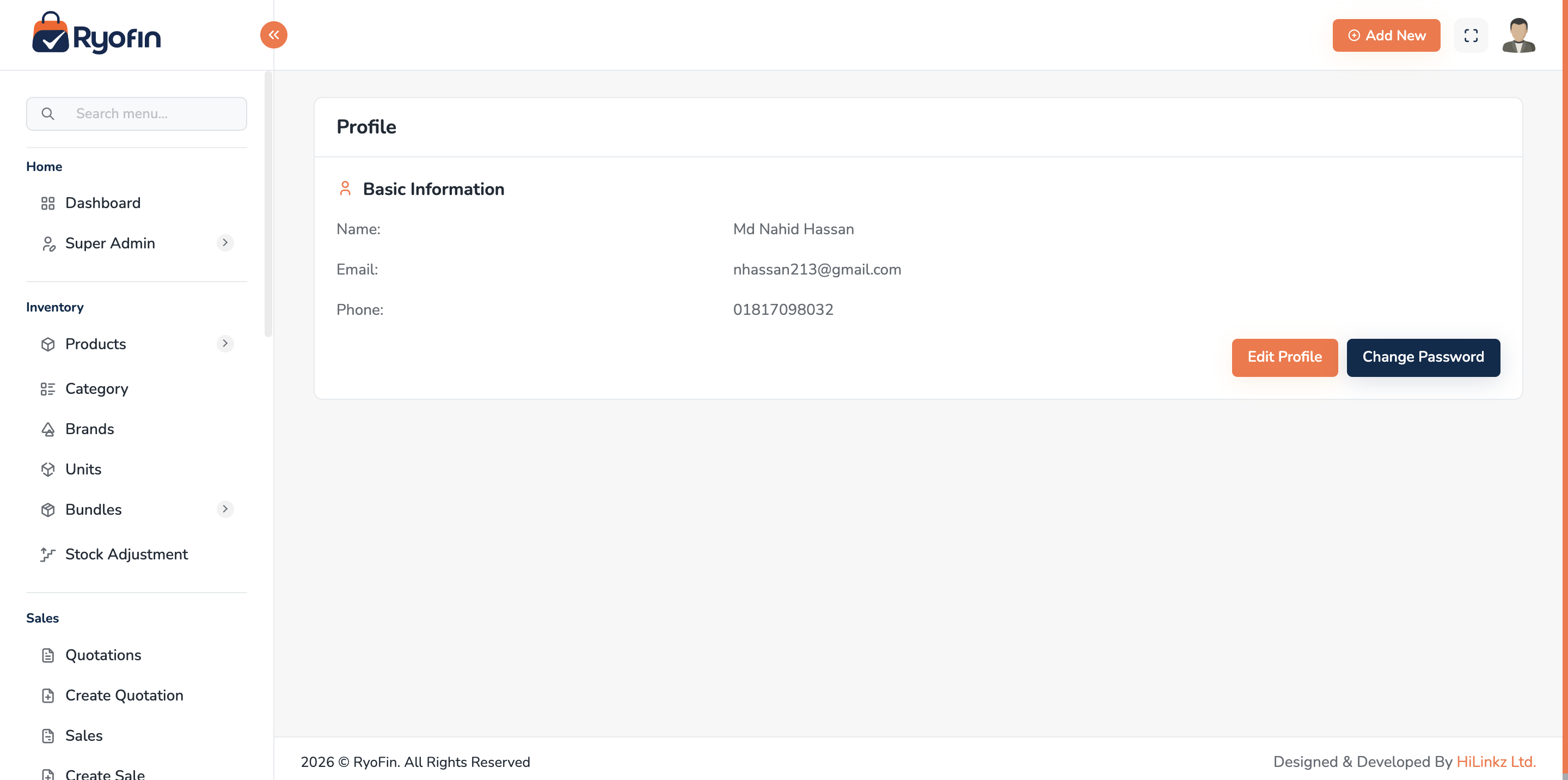 Create company form